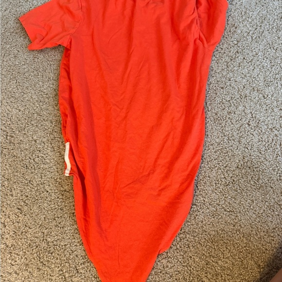 Free People Bright Orange Kids Bodysuit - Picture 4 of 6